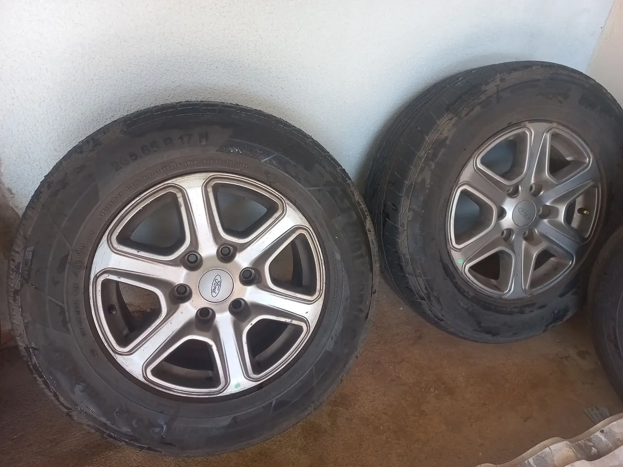 Rodas liga leve aro 17 Ford Ranger