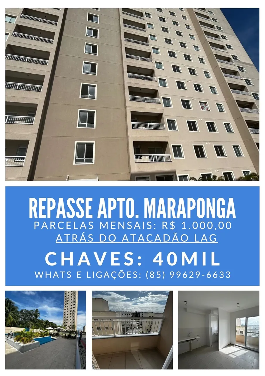 Repasse apartamento | 40mil a entrada