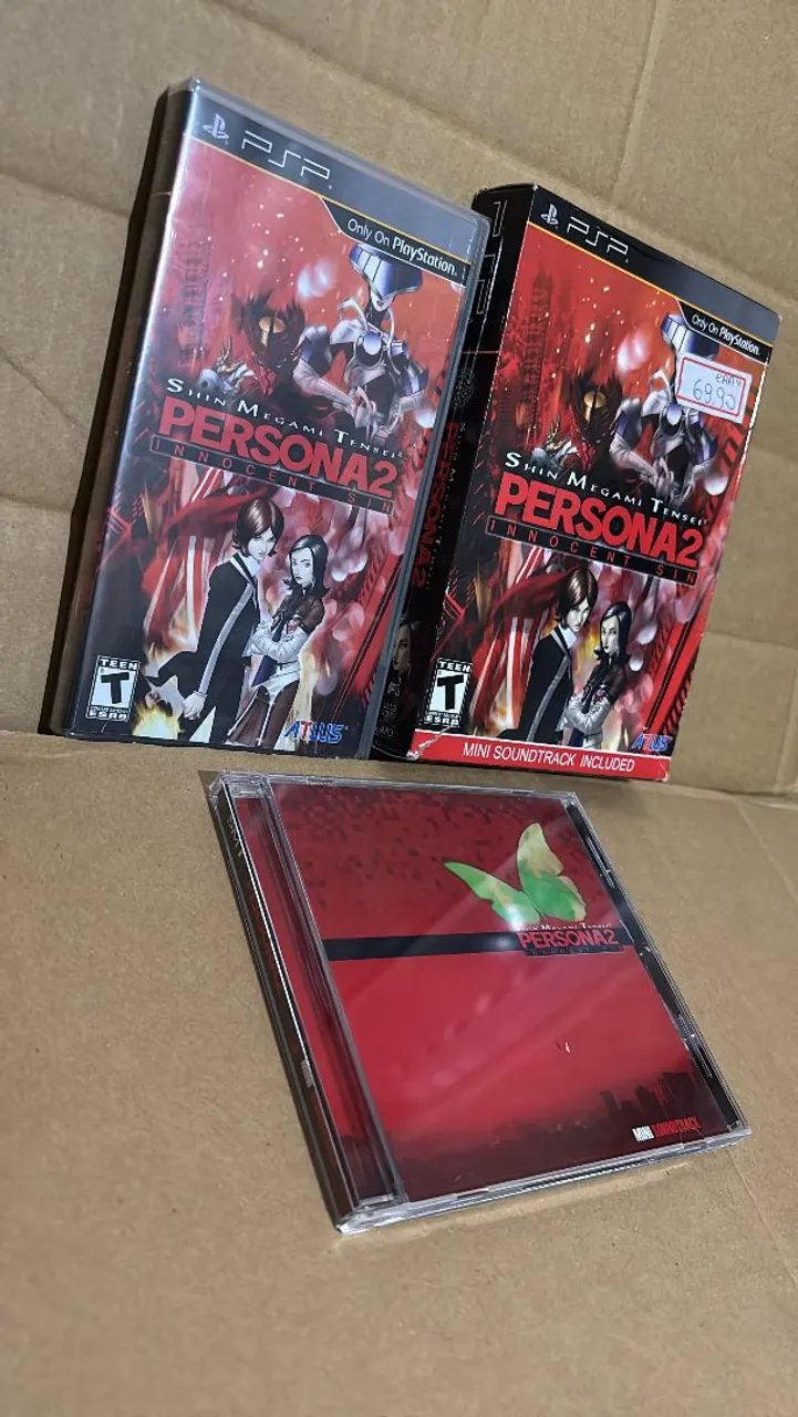 Persona 2: Innocent Sin - PSP (Novo e Lacrado)