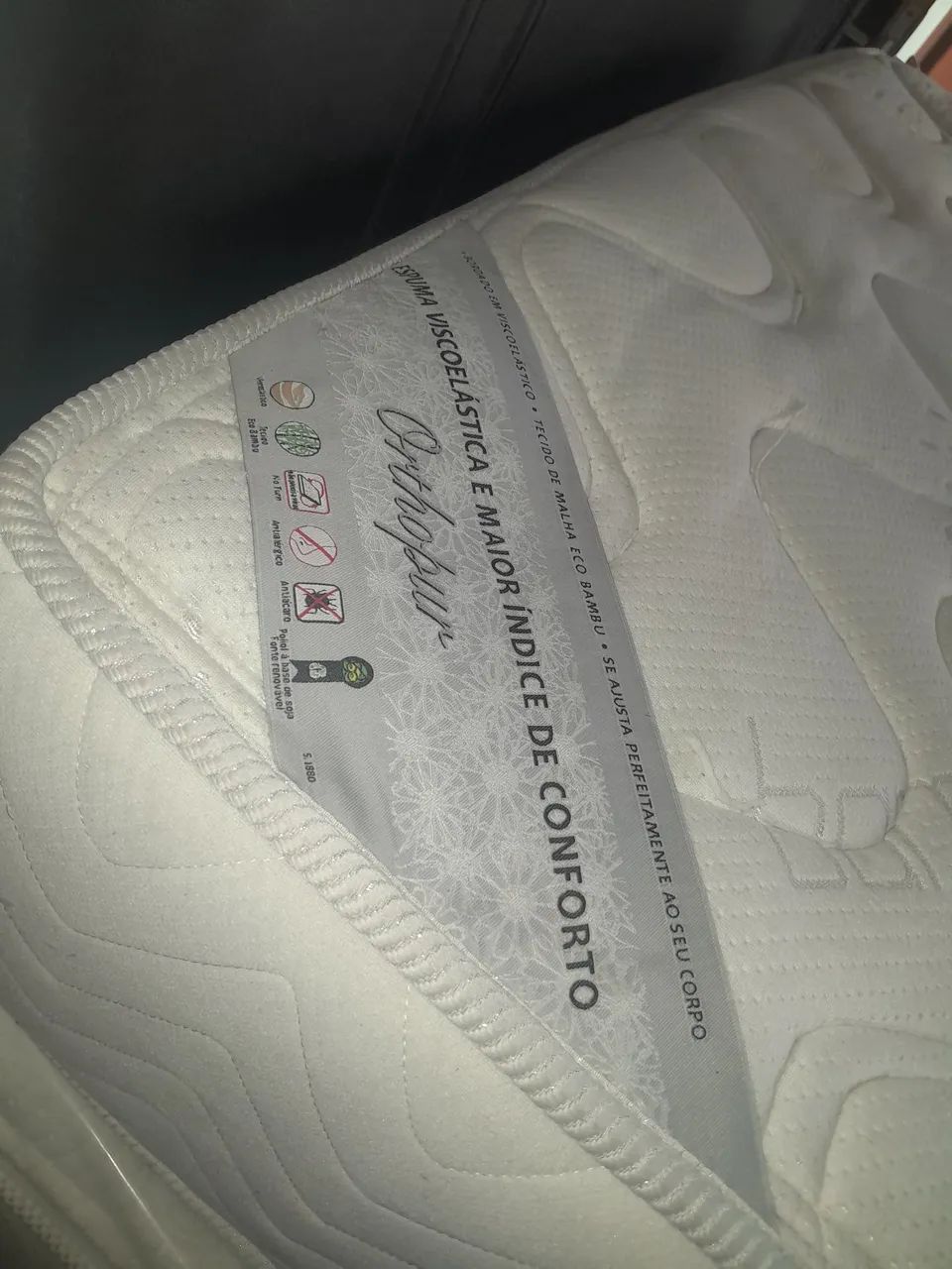 Cama Box mais colchão qualidade ortobom  - Foto 2