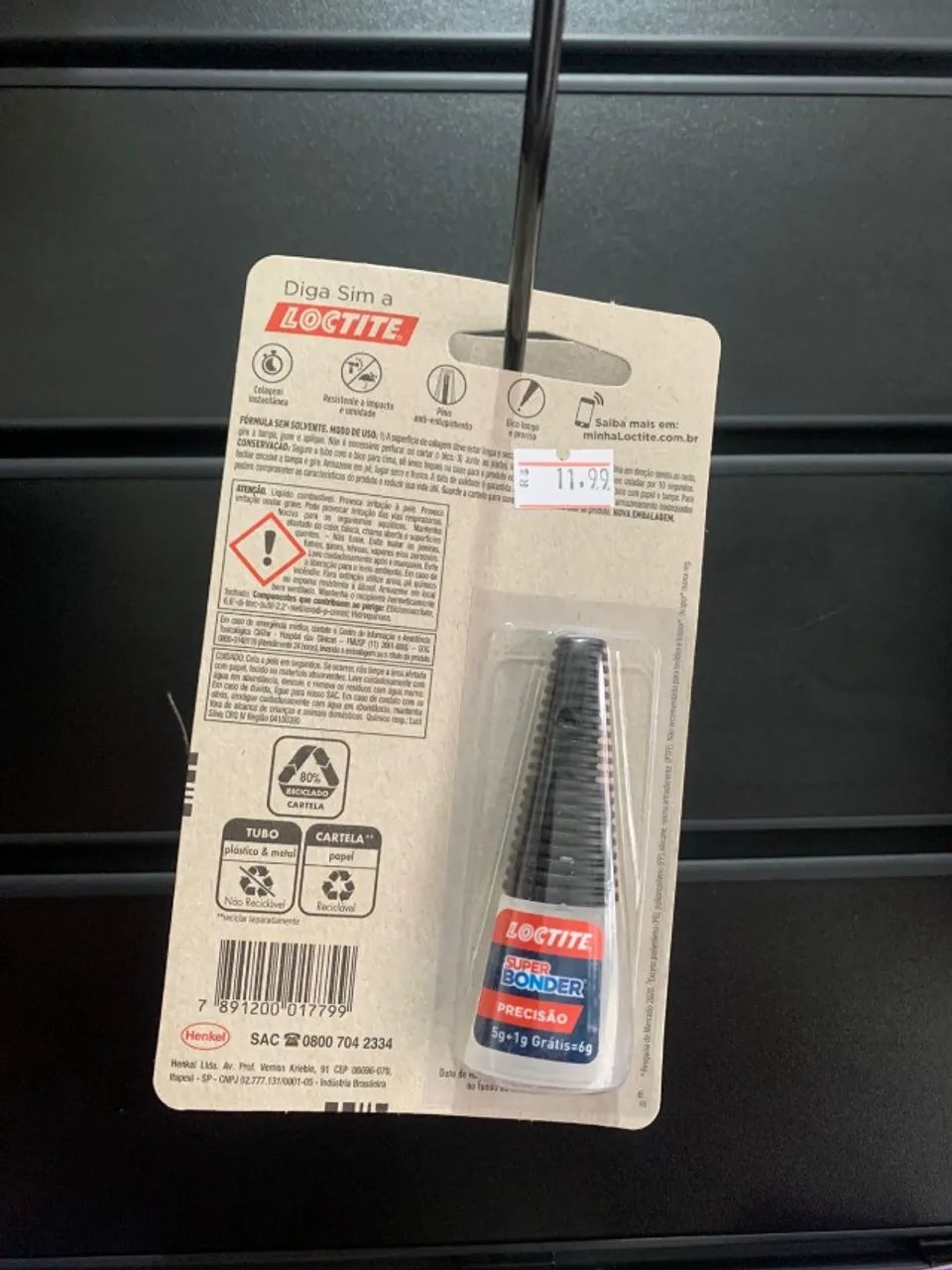 SUPER BONDER LOCTITE 