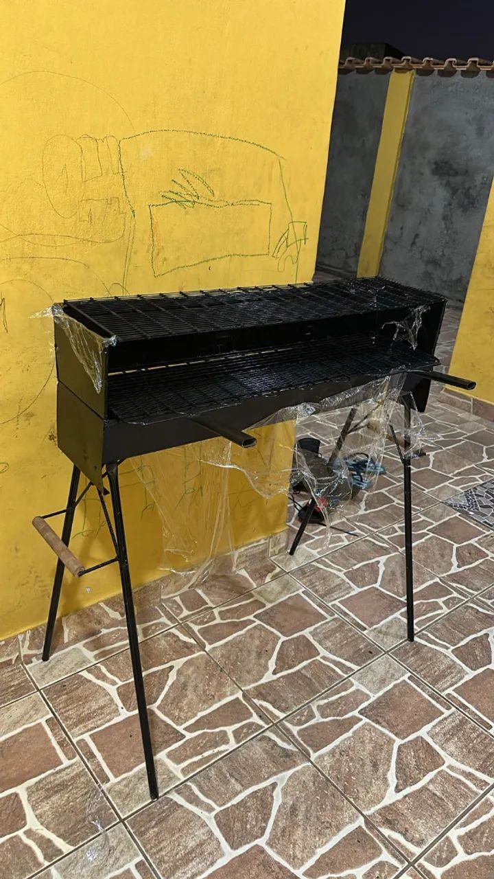 churrasqueira Casa Galeto tonel Reforçado  - Foto 4