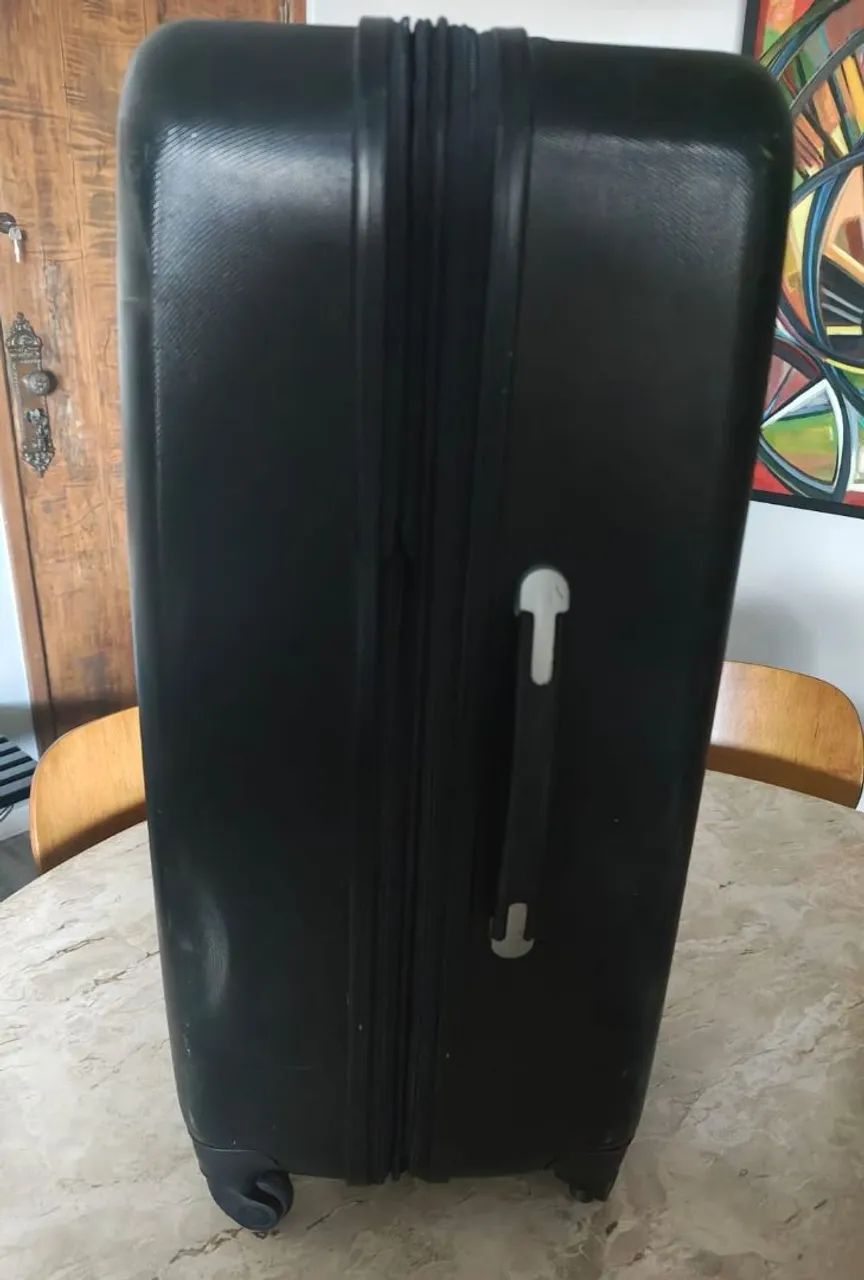 Mala grande de viagem preta Samsonite original  - Foto 6