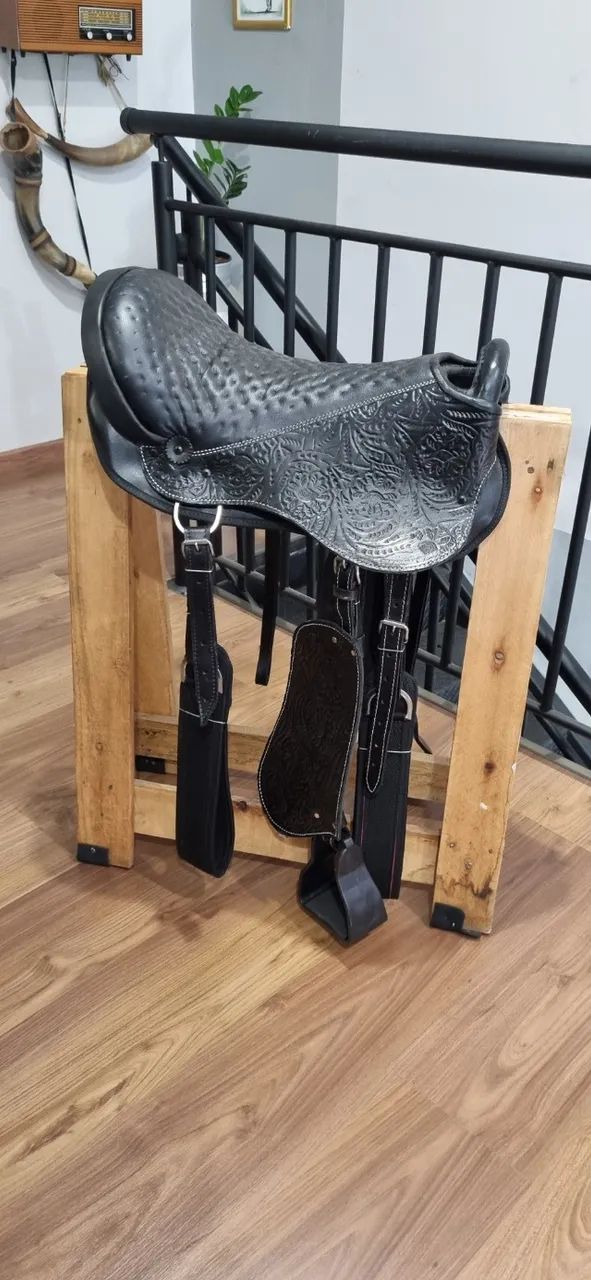 Sela Australiana Cavalgada - COURO - Foto 3