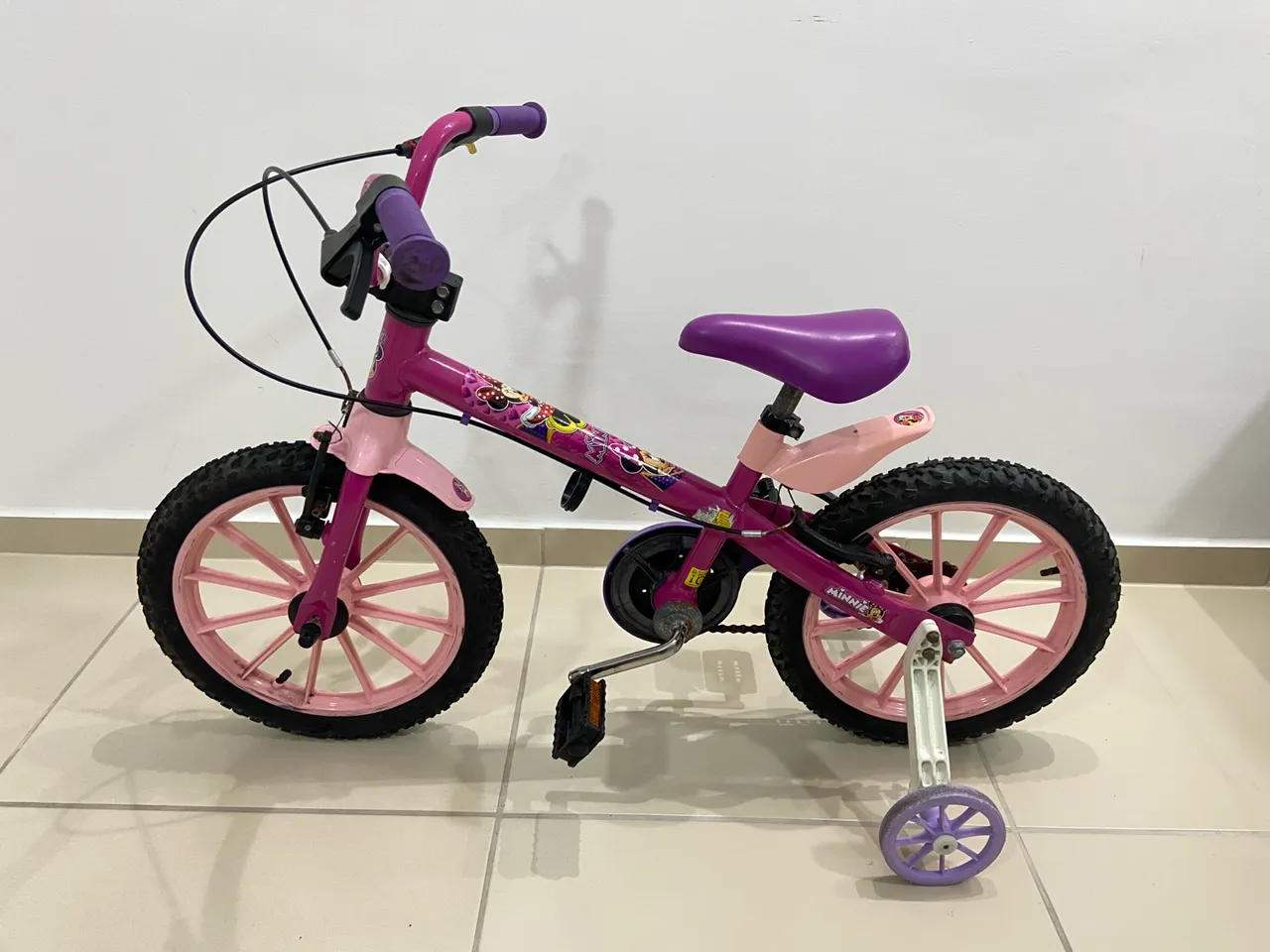 Bicicleta Aro 16 Feminina - Semi-nova.