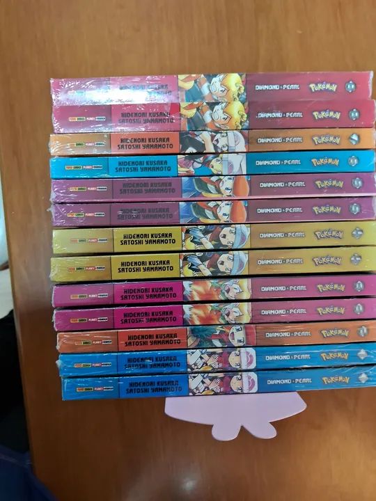 Mangás Pokémon Diamond & Pearl Novos e Lacrados <br>  - Foto 2