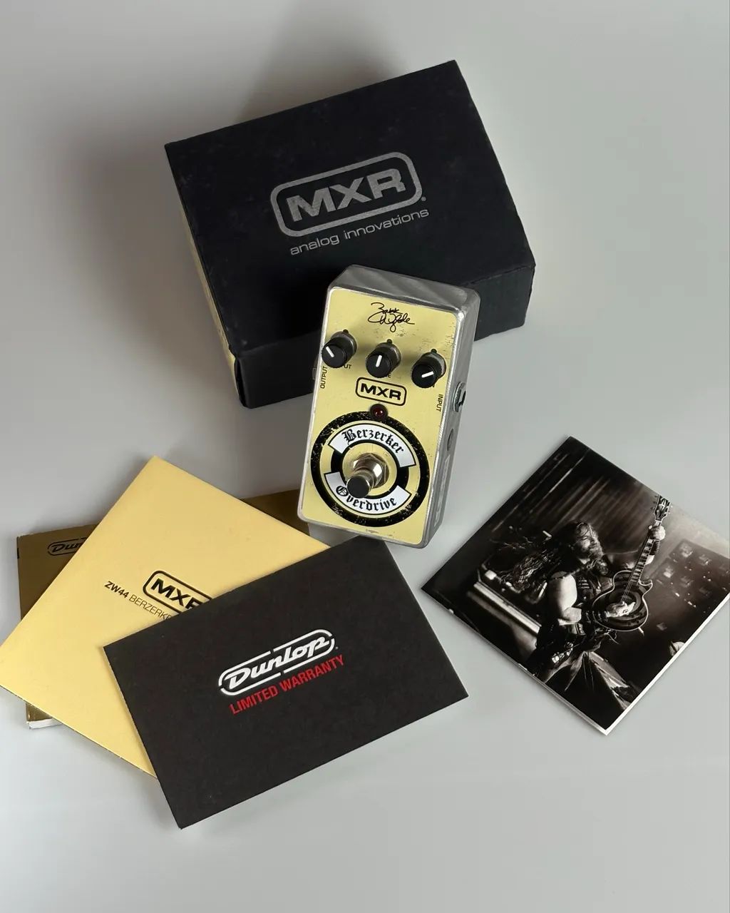 Pedal MXR Berzerker Overdrive Zakk Wylde