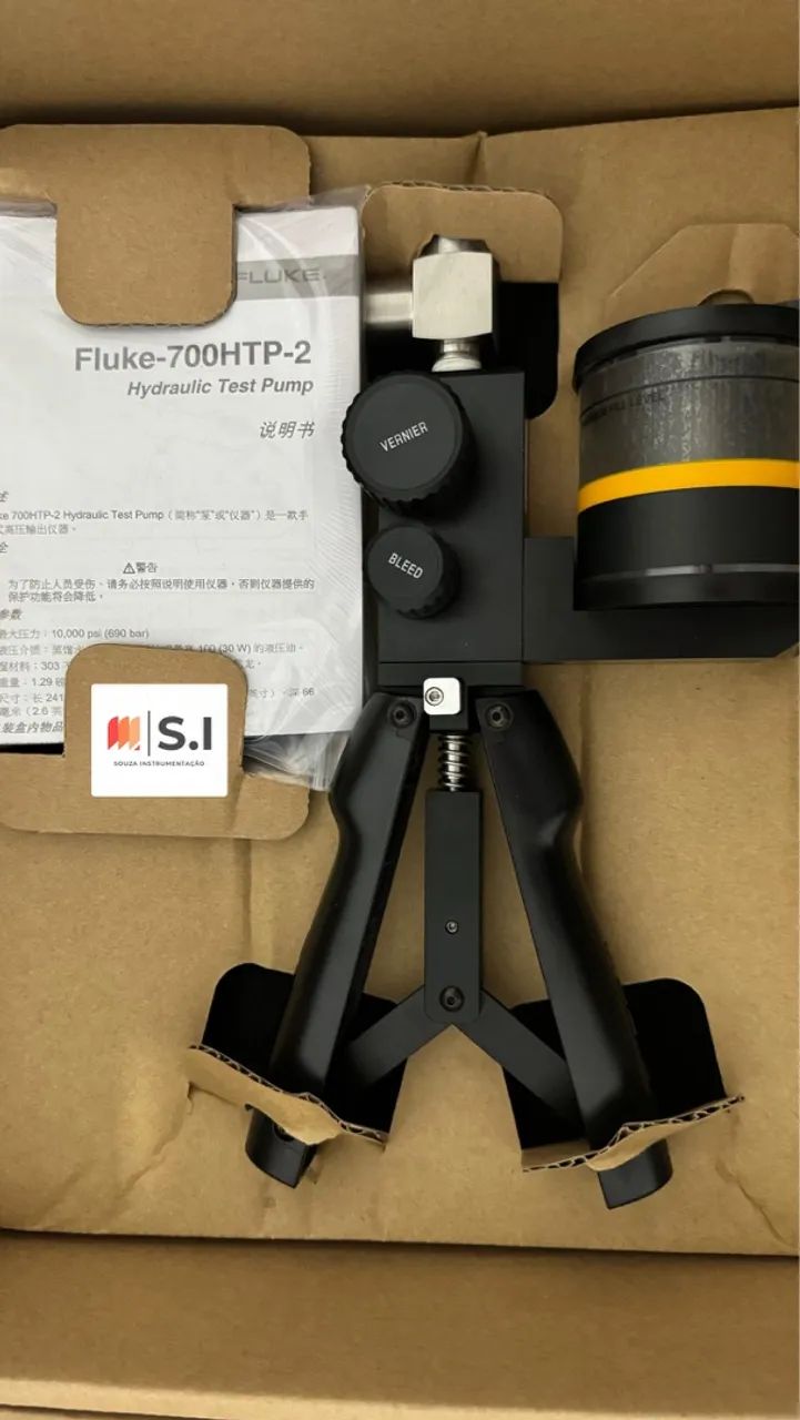 BOMBA DE TESTE HIDRÁULICO FLUKE 700HTP-2 - Foto 2