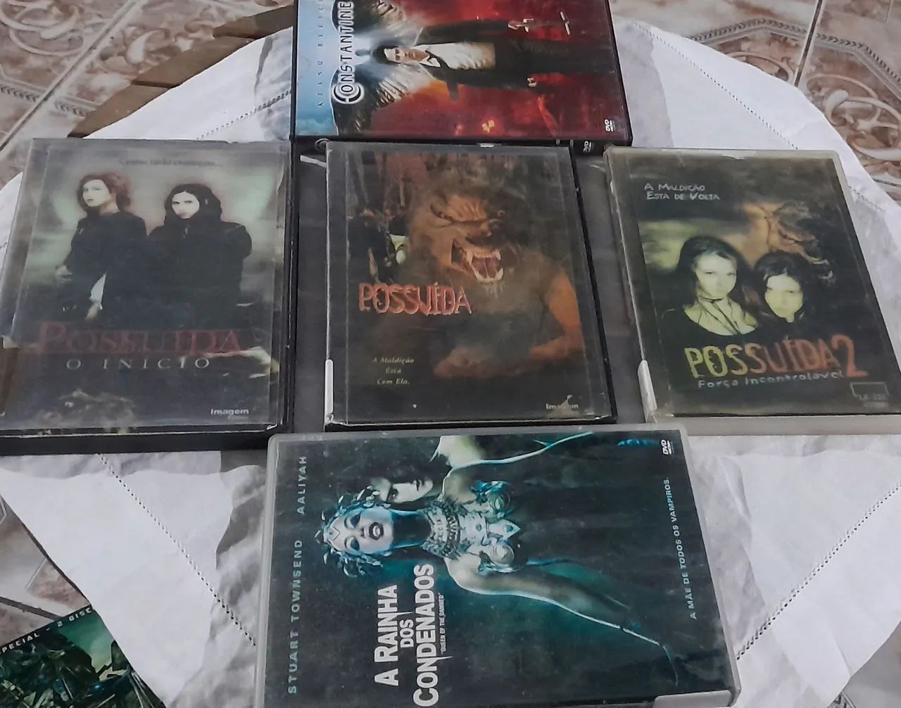 Coleção de 5 DVDs de Filmes de Terror  - Foto 2