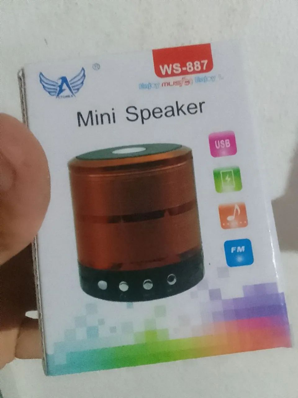Caixa Bluetooth 5 W - Frete Grátis 
