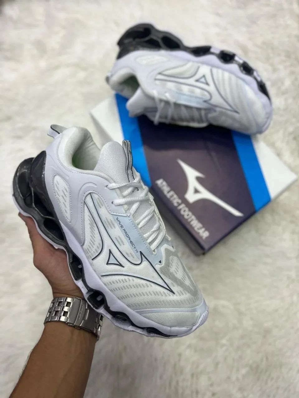 Tênis Mizuno Wave Prophecy promoção Calçados Mongaguá