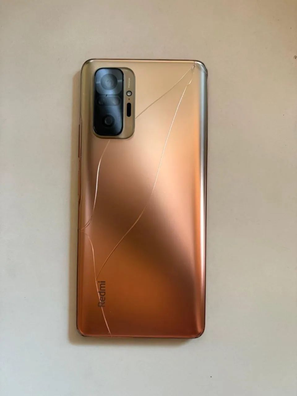 Xiaomi Redmi Note 10 Pro India Dual Sim 128gb Vintage Bronze 6gb Ram (Usado) - Foto 3