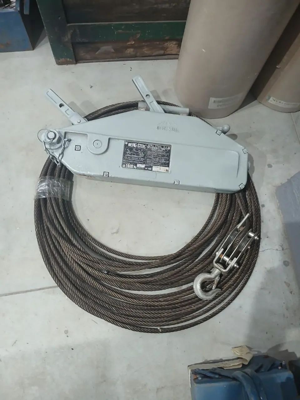 Tifor manual com cabo de aço - Foto 3