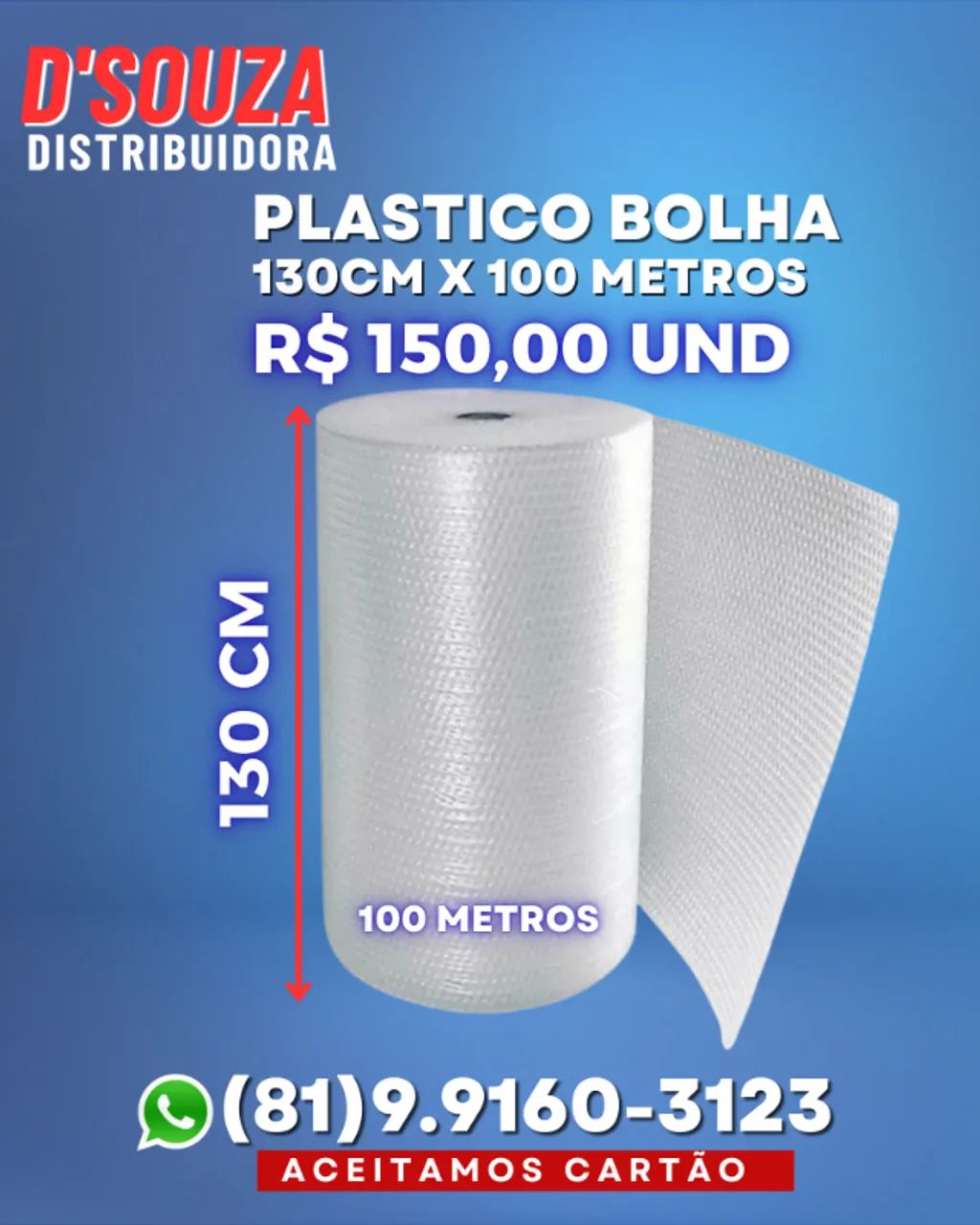 Bolha 130x100mt