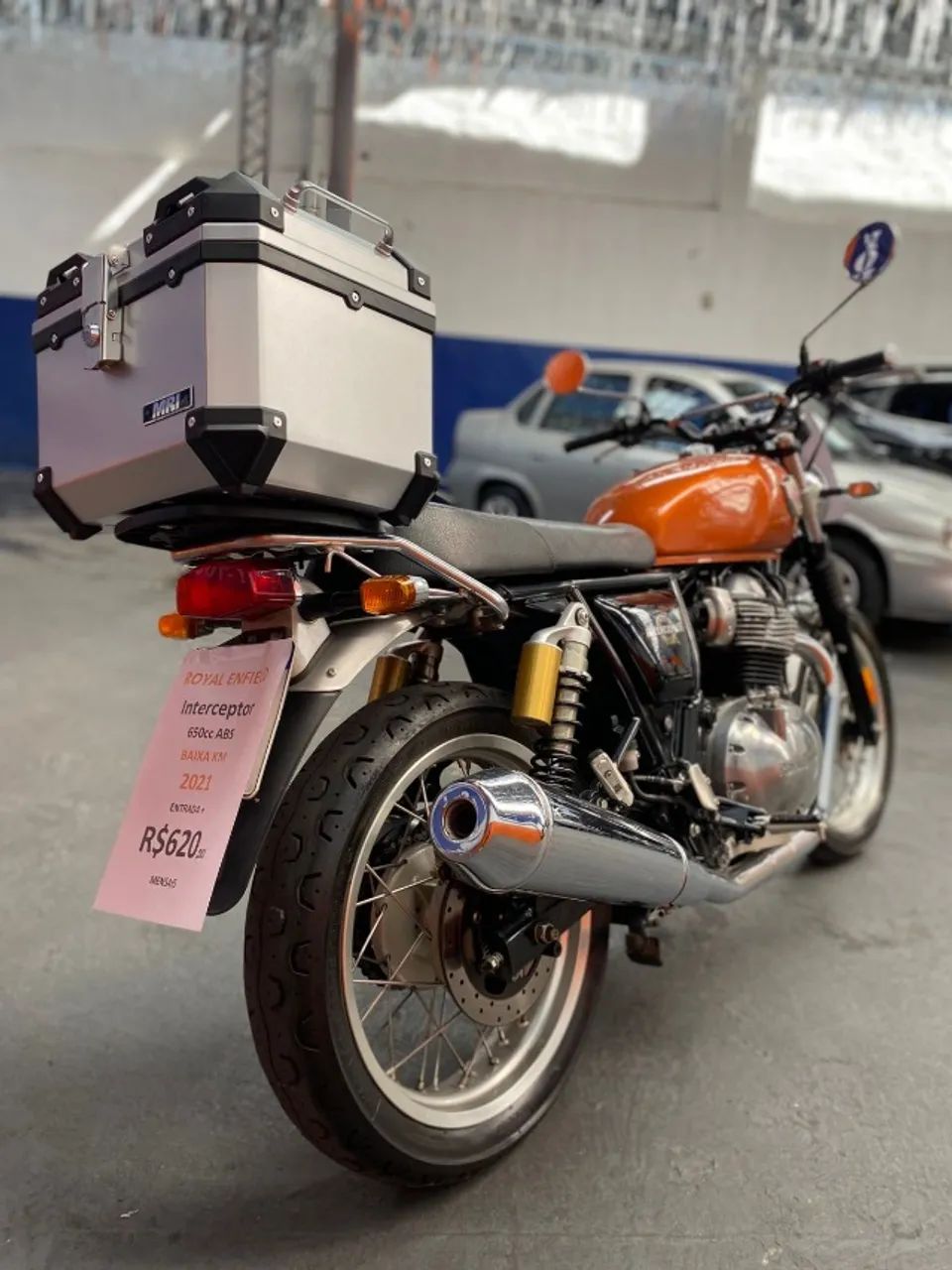 Royal Enfield Interceptor 650cc! Revisado Com Garantia! Excelentissimo estado e baixissimo - Foto 3