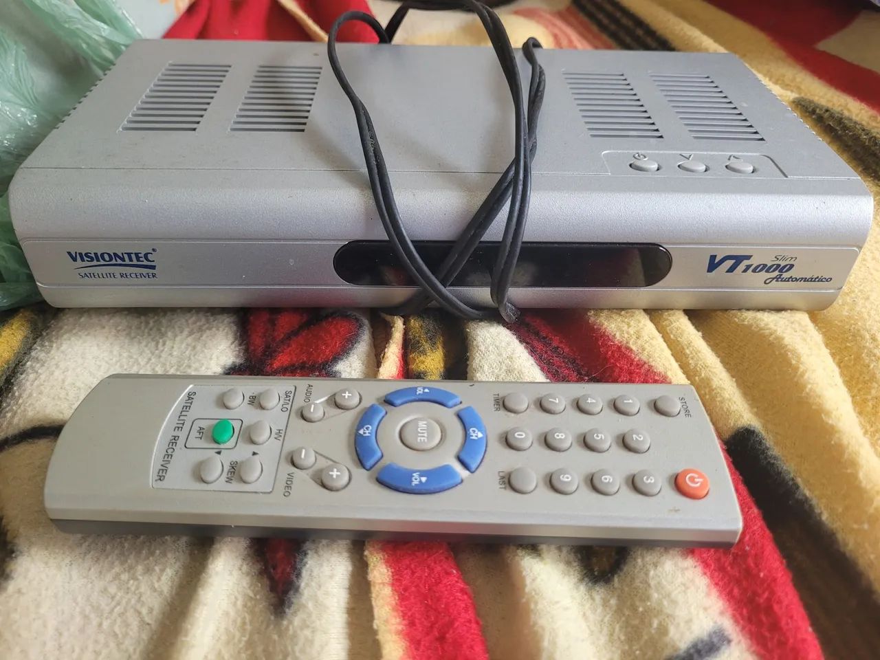 Receptor VHF TV parabólica etc
