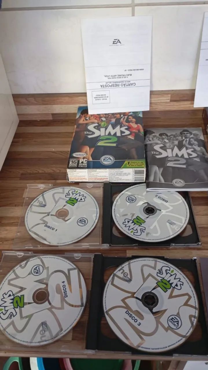 Jogos para Pc the sims completo com caixa e panfletos cds sem riscos - Foto 5