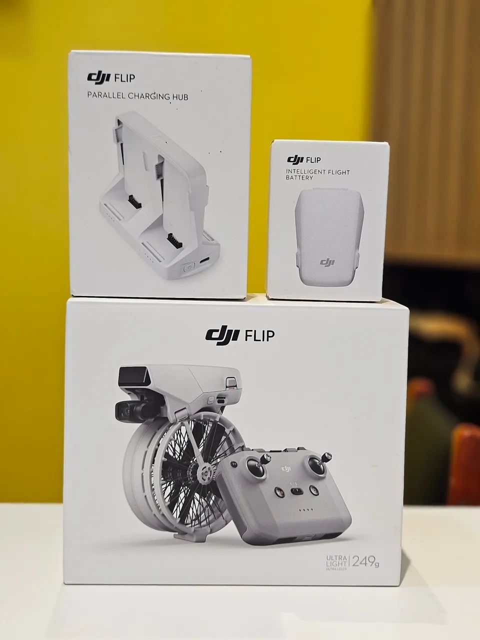 Vendo ou troco Drone DJI FLIP SEMINOVO, HOMOLOGADO E COM NOTA FISCAL por Samsung S25 Ultra