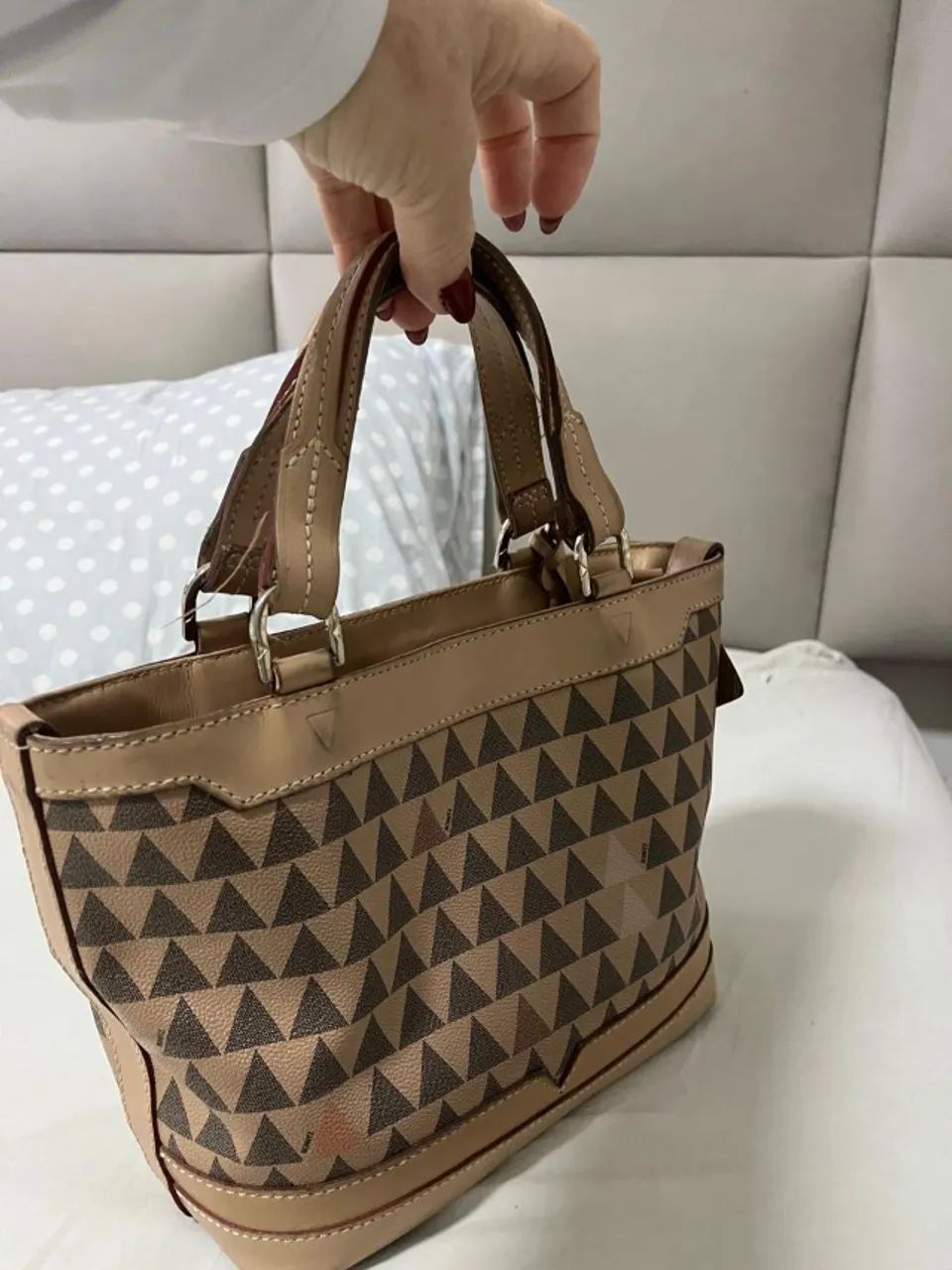 Bolsa Mini Tote Emma Neo Triagle - Foto 2