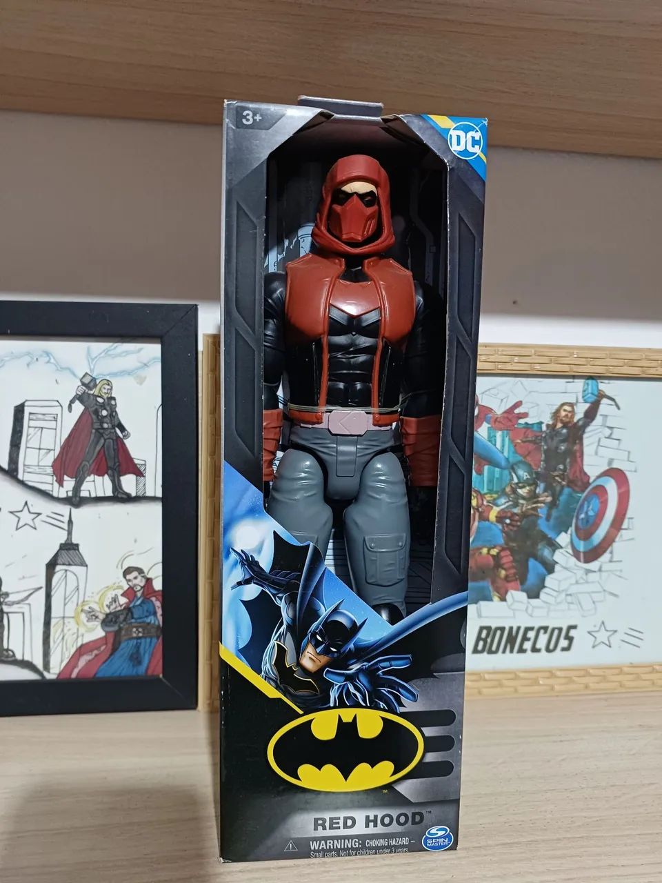 Capuz vermelho 30cm original marca Hasbro  - Foto 5