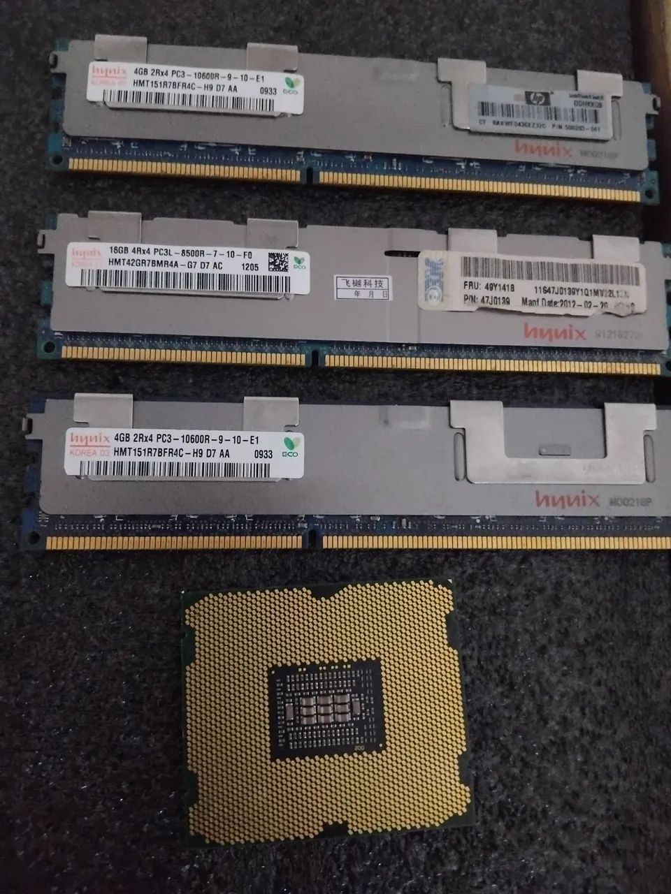 Memória Ram e processador - Peças de Hardware - Sarandy, Candeias Memória Ram e processador - Peças de Hardware - Sarandy, Candeias