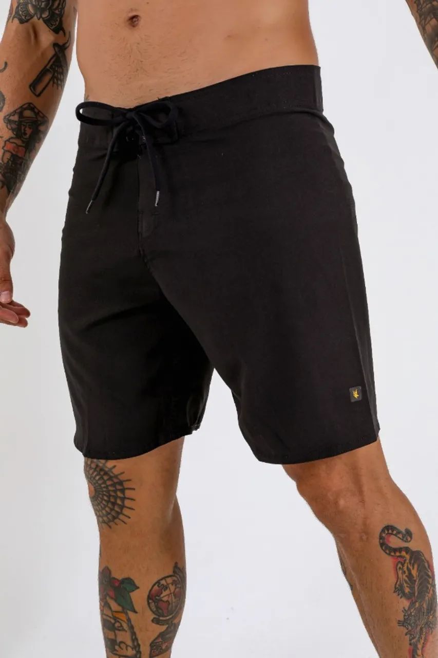 BODYSHORT ELASTANO FITNESS PARA ACADEMIA SURF E DIA A DIA  - Foto 2