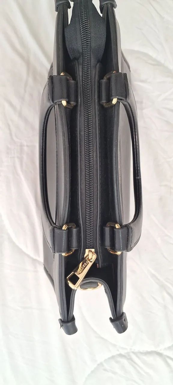 Bolsa de mão preta - Foto 3
