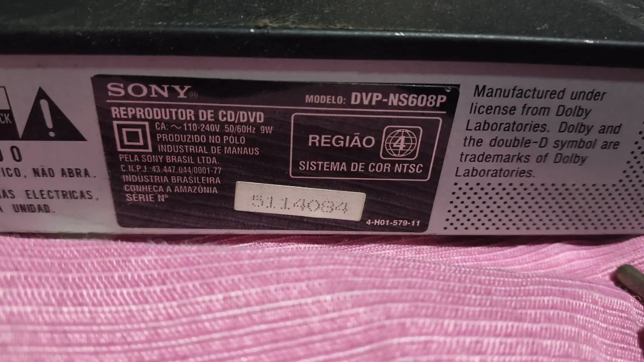 Dvd Player Sony mod. DVP NS608P - Foto 2