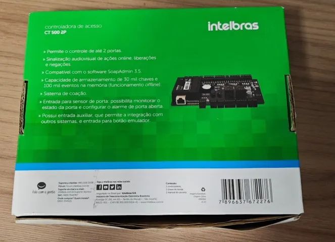 Intelbras CT 500 2P Access Controller445600899866961924