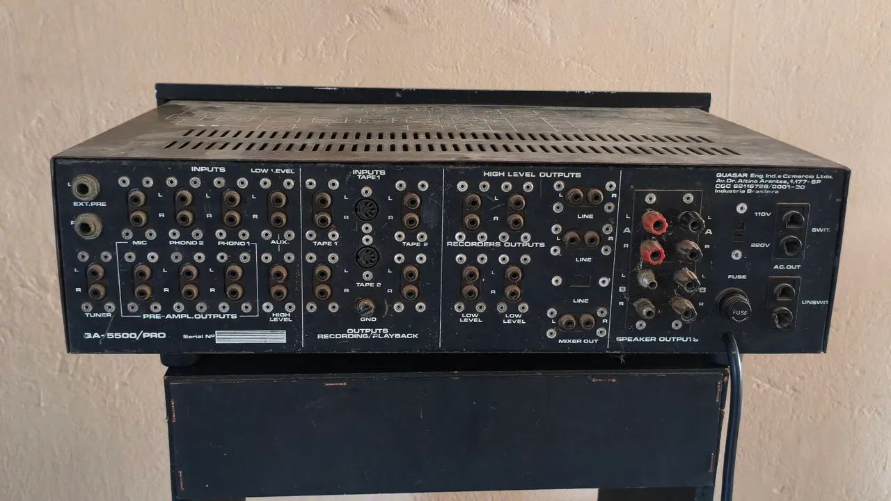 Amplificador Quasar SUCATA  - Foto 4