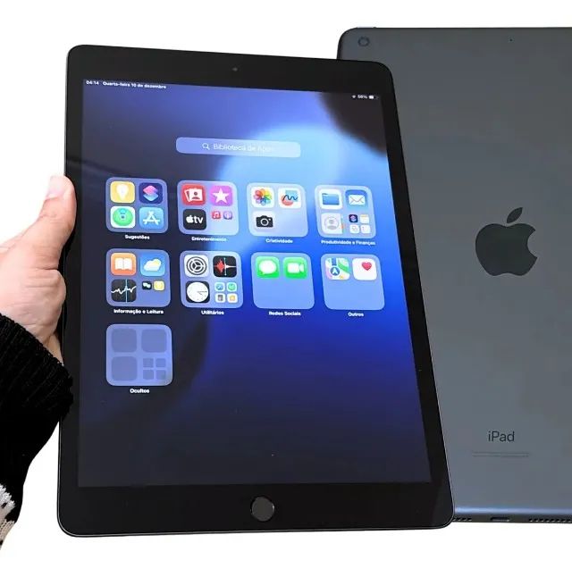 Ipad 8ª Geração Wi-fi 32gb Tela 10.2 Cinza Espacial Cinza Espacial