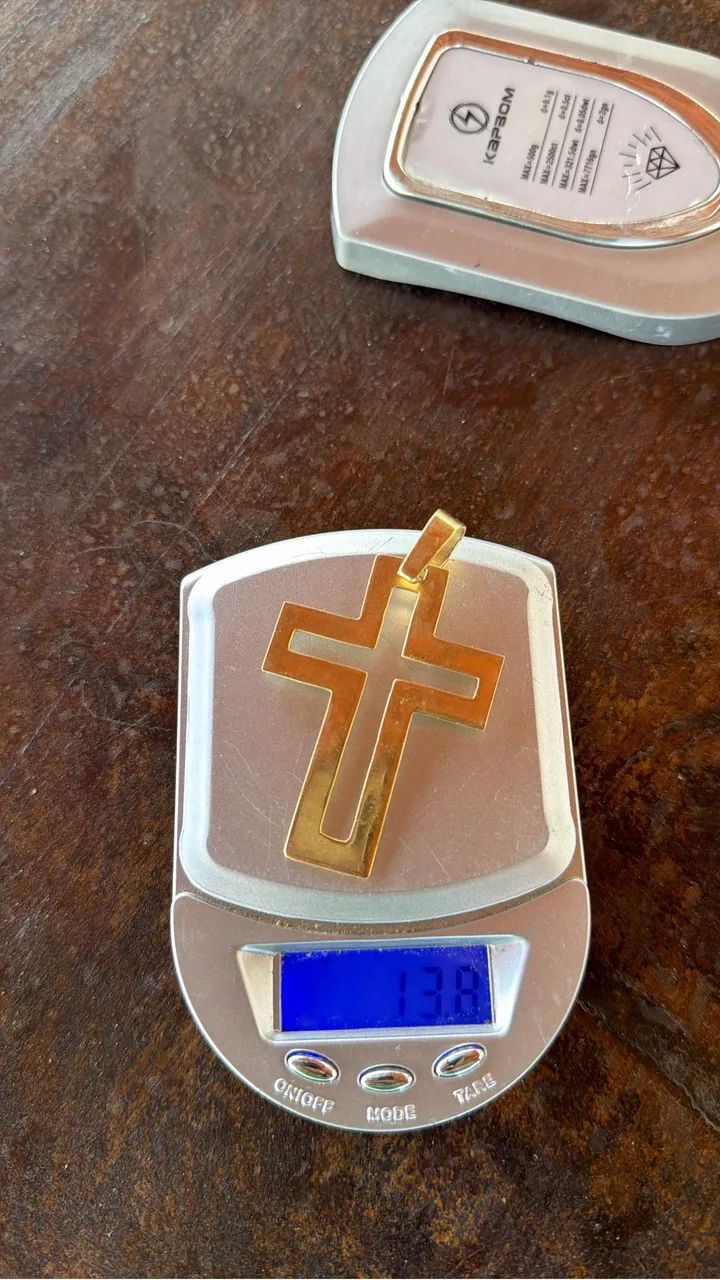 Ouro 18k pingente 