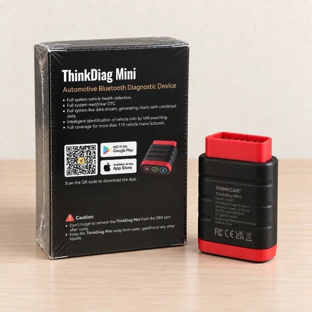 Scanner automotivo ThinkDiag Mini OBD2 Bluetooth Diagnóstico Completo - Foto 3