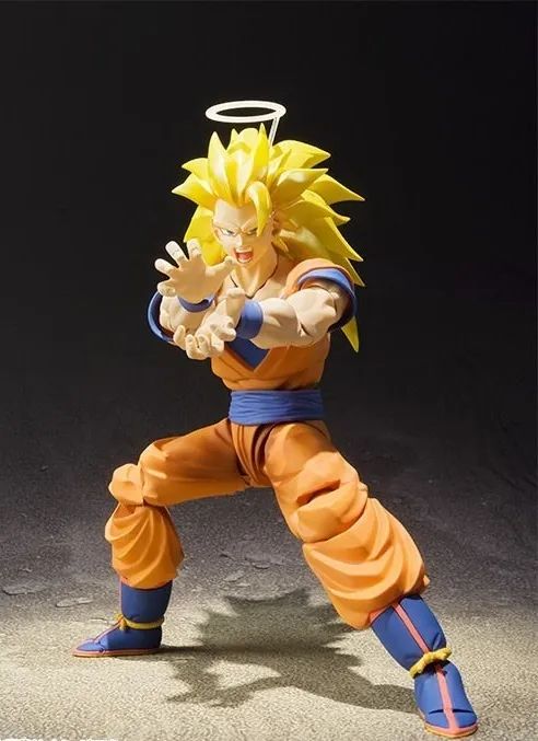 Figura de ação S.H.Figuarts Super Saiyan 3 Son Goku - Foto 3