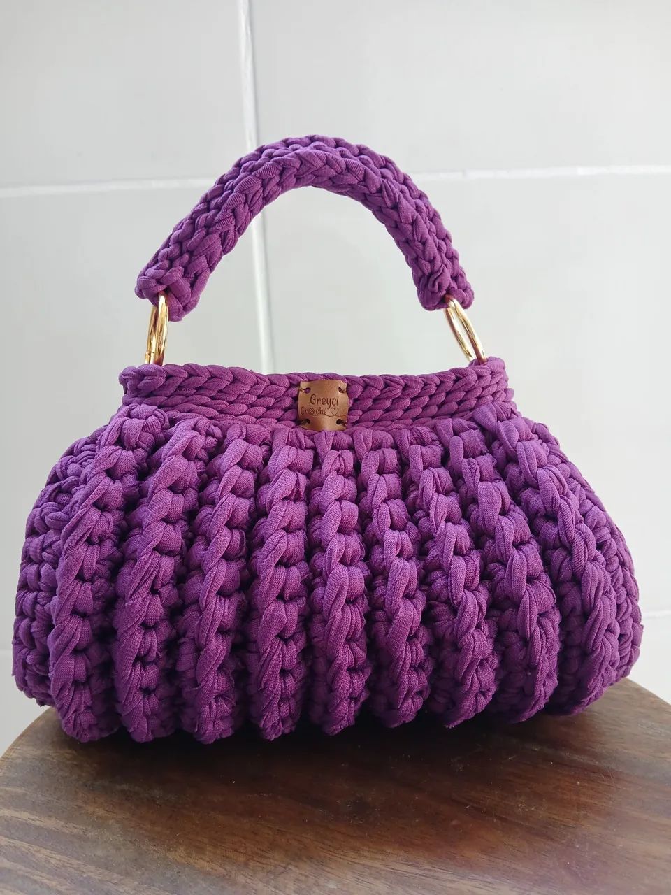 Bolsa de crochê  - Foto 5