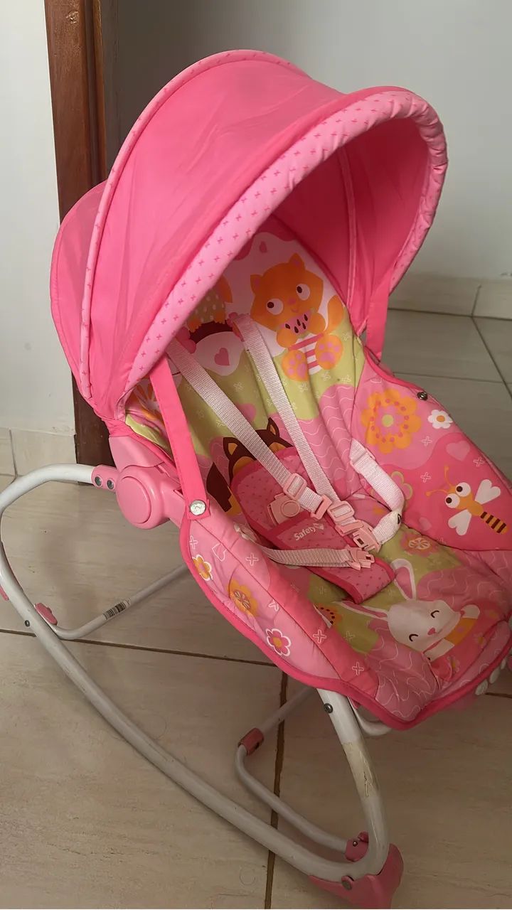 Cadeirinha bebê feminino Safet