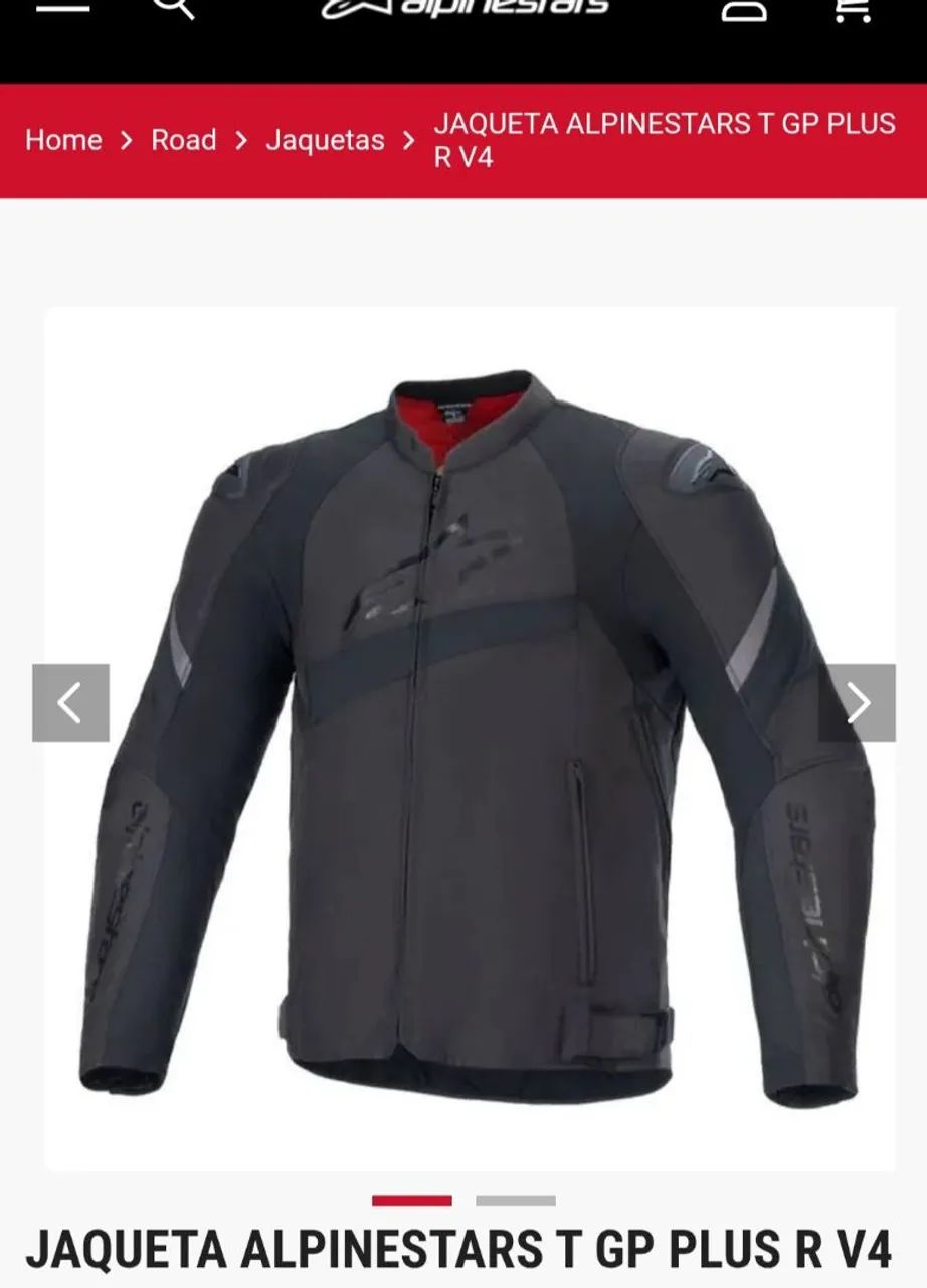 Conjunto jaqueta e calça Alpinestars 