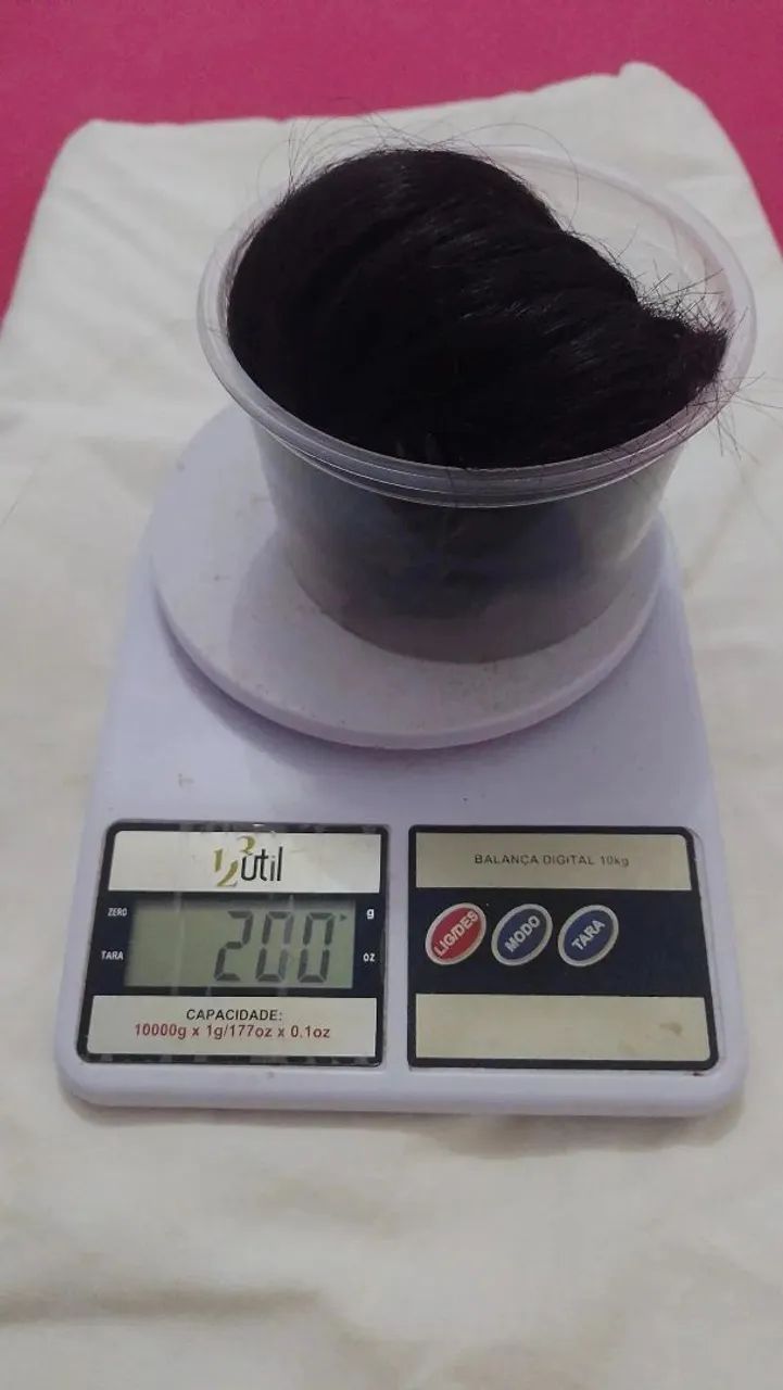 Cabelo humano 188 gramas 70 cm - Foto 2