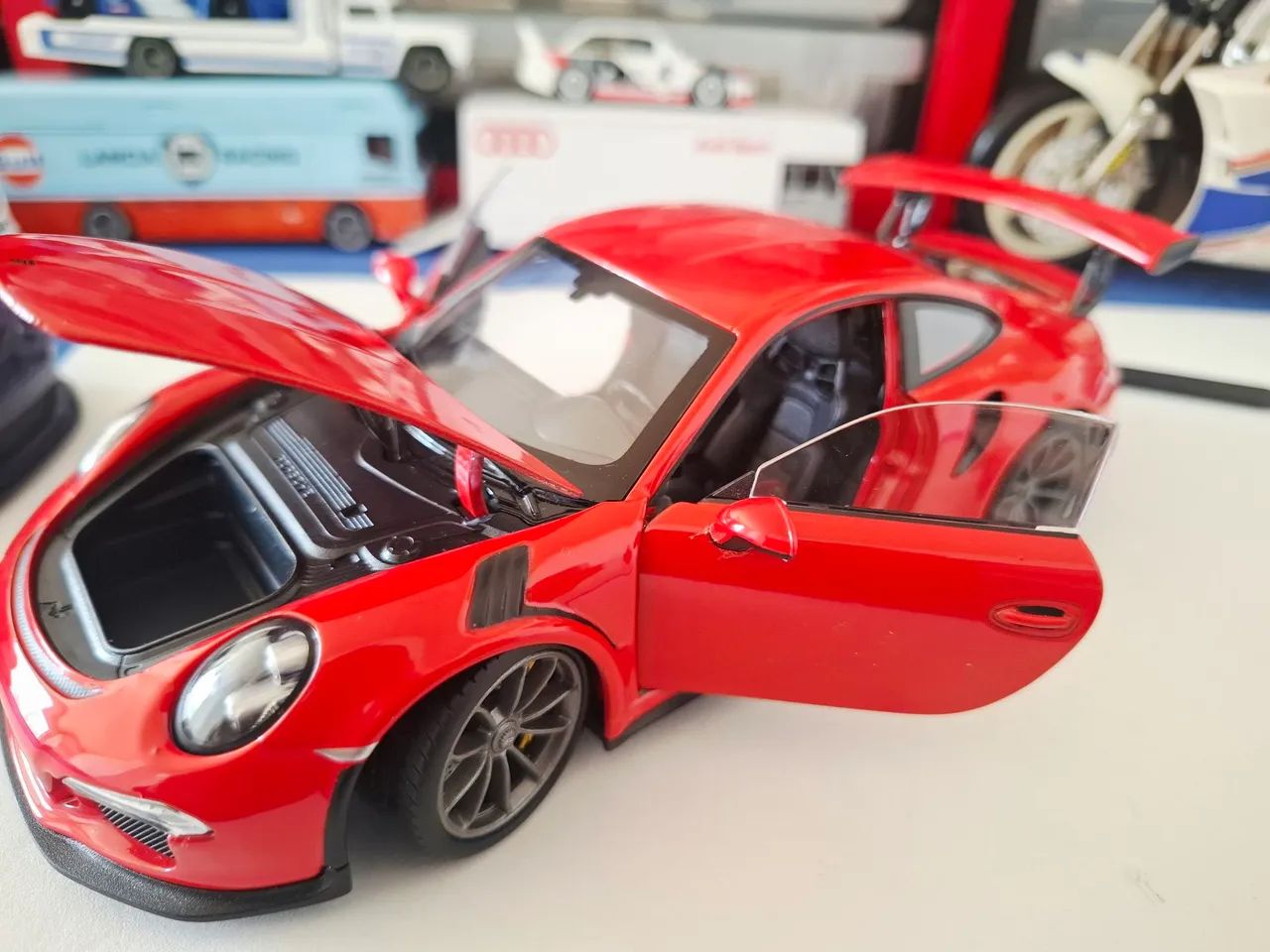 Miniatura Porsche GT3 RS-1:24! Magnífica!!! - Foto 4