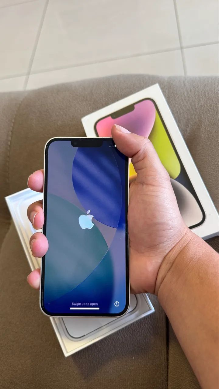 iPhone 14 128GB SIMロックなし　87% Apple Apple iPhone 14 (128GB) – Branco SEMINOVO 87% – Solution Assis