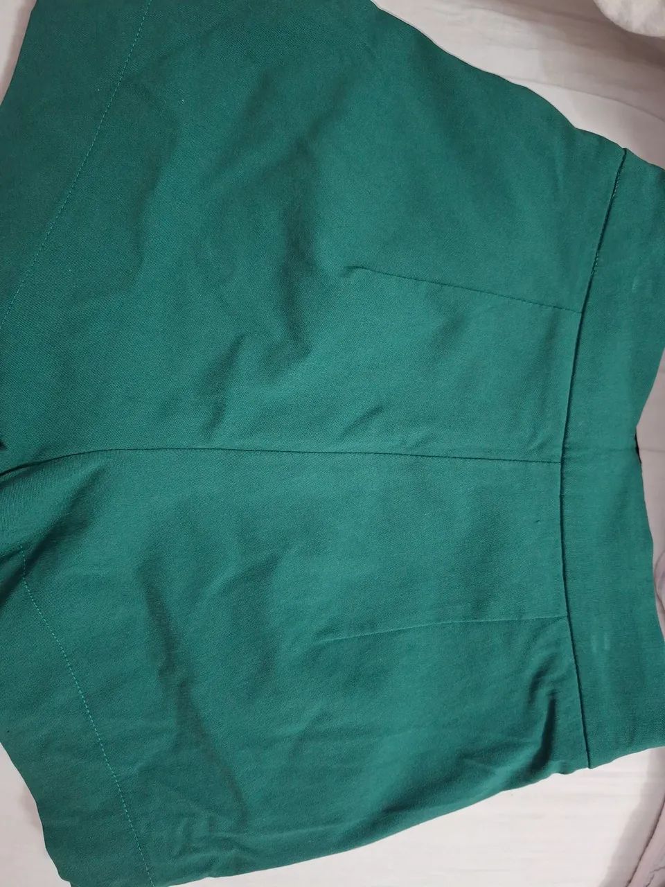 Shorts em bengaline verde e preto - Foto 5