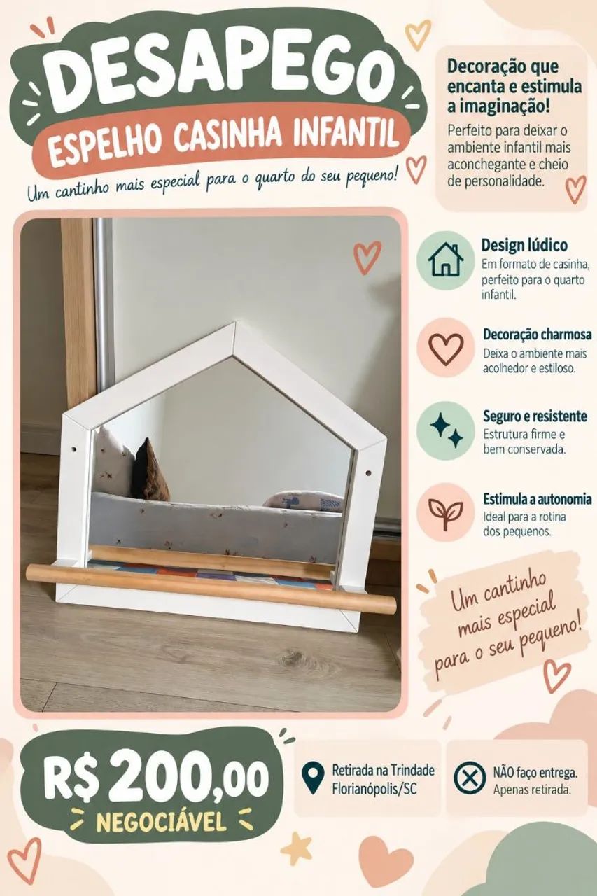 Espelho Infantil