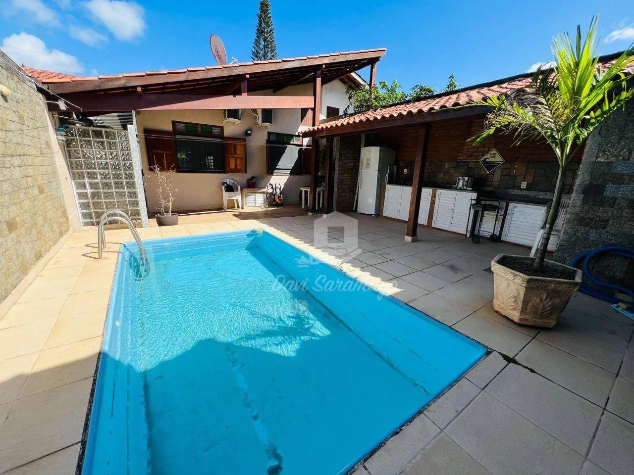 Casa Linear 2 Quartos com Lazer Completo Maravista