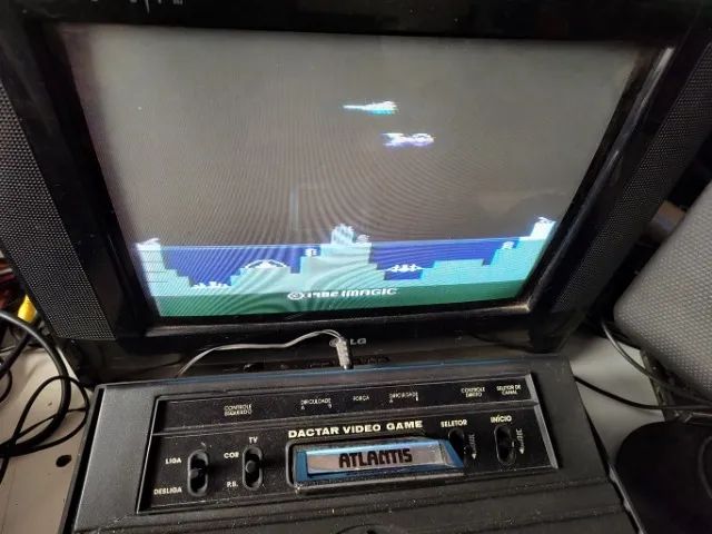 Atlantis - Cartucho Original Imagic Para Atari 2600 - Foto 3