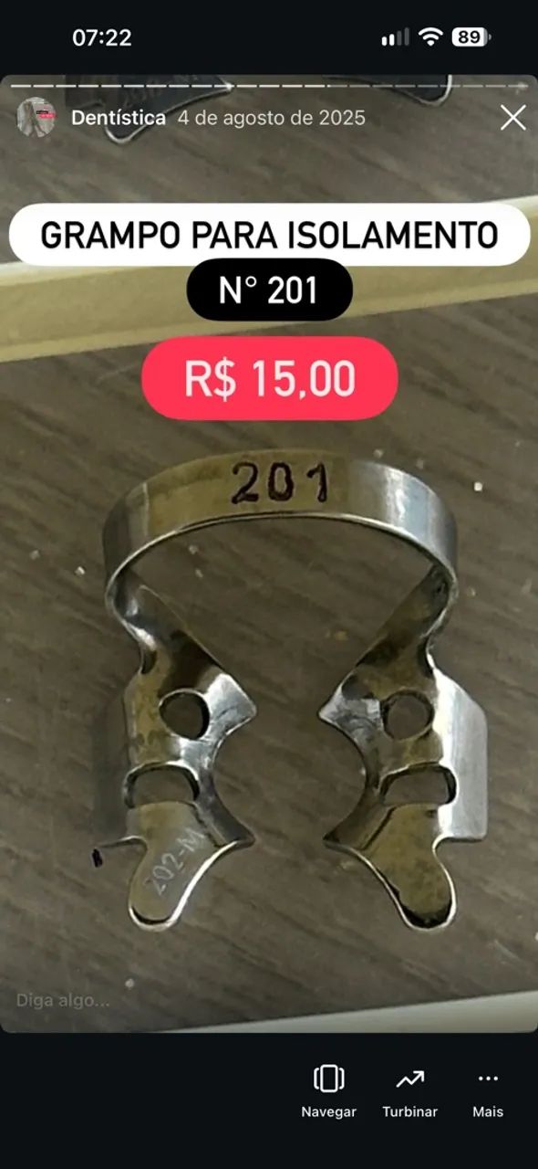 Grampos de dentística - Foto 4