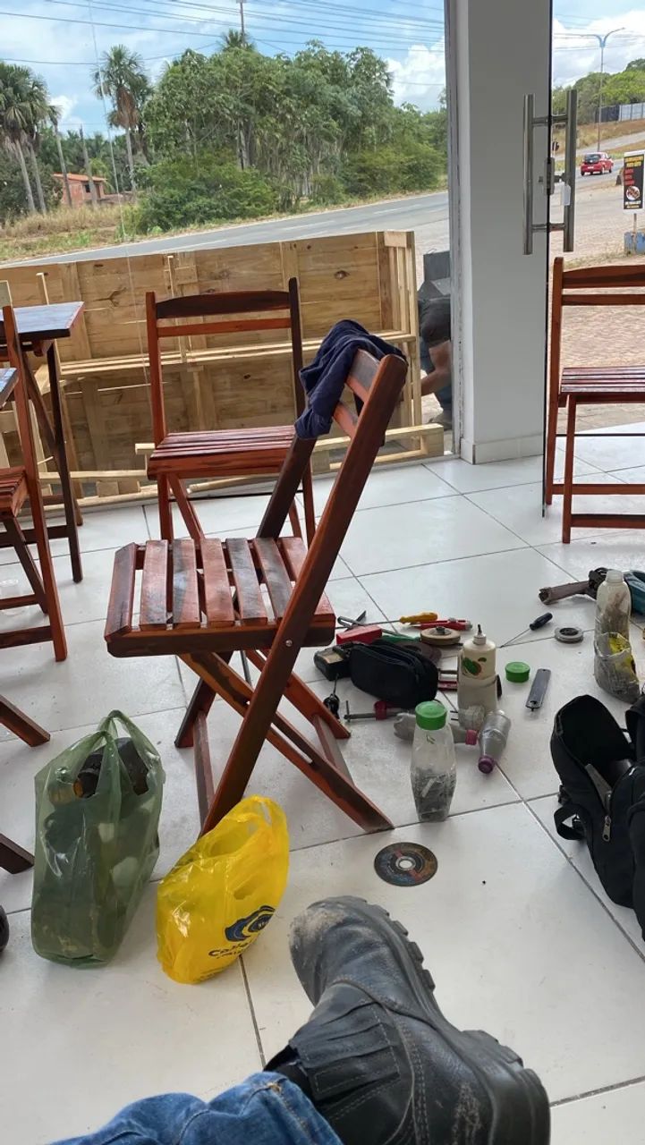 Confecção de balcão de palite do zero - Foto 2