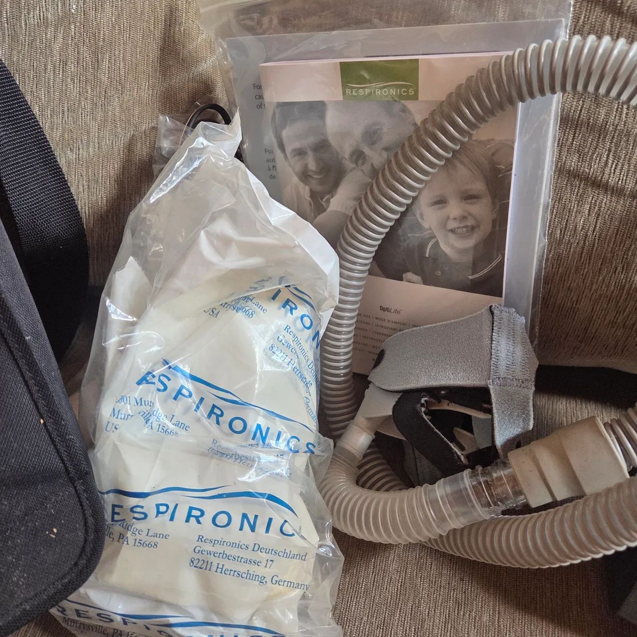CPAP REM STAR M, com fonte , traqueia e bolsa - Foto 2