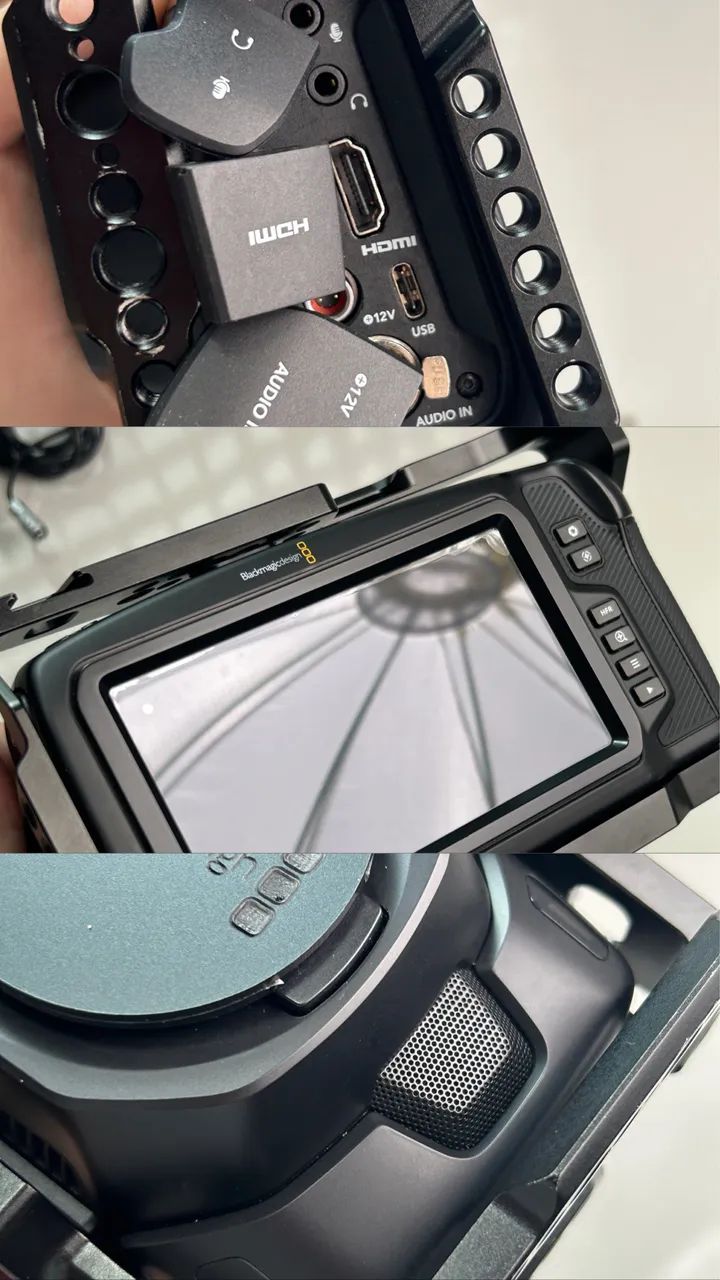 Kit Blackmagic Pocket 4k  - Foto 5