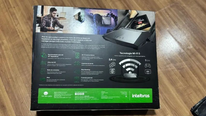 Roteador Intelbras Action Rg1200  - Foto 5
