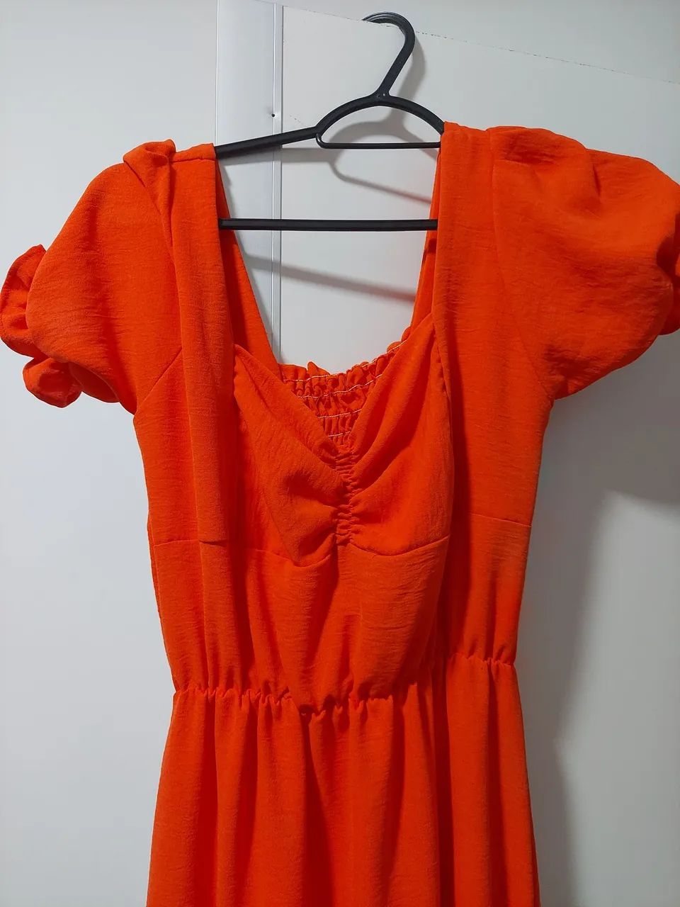 Vestido em tecido laranja. Aproveite o valor!!! - Foto 2